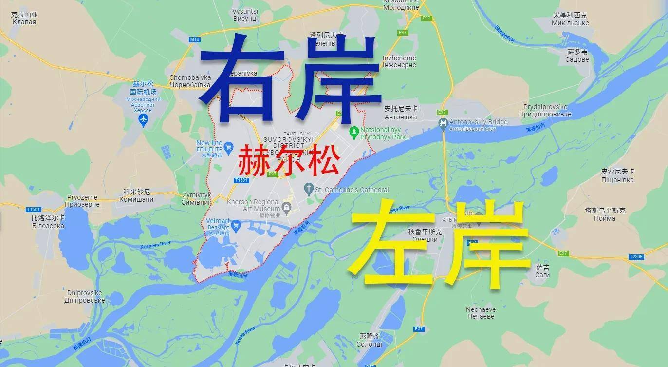 河流的"左右"岸,不可用地图那种上北下南左西右东的规律来定义联系上