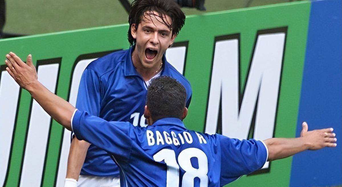 18和19,巴乔和因扎吉两个替补的世界杯连线_意大利国家队_进球_皮耶罗