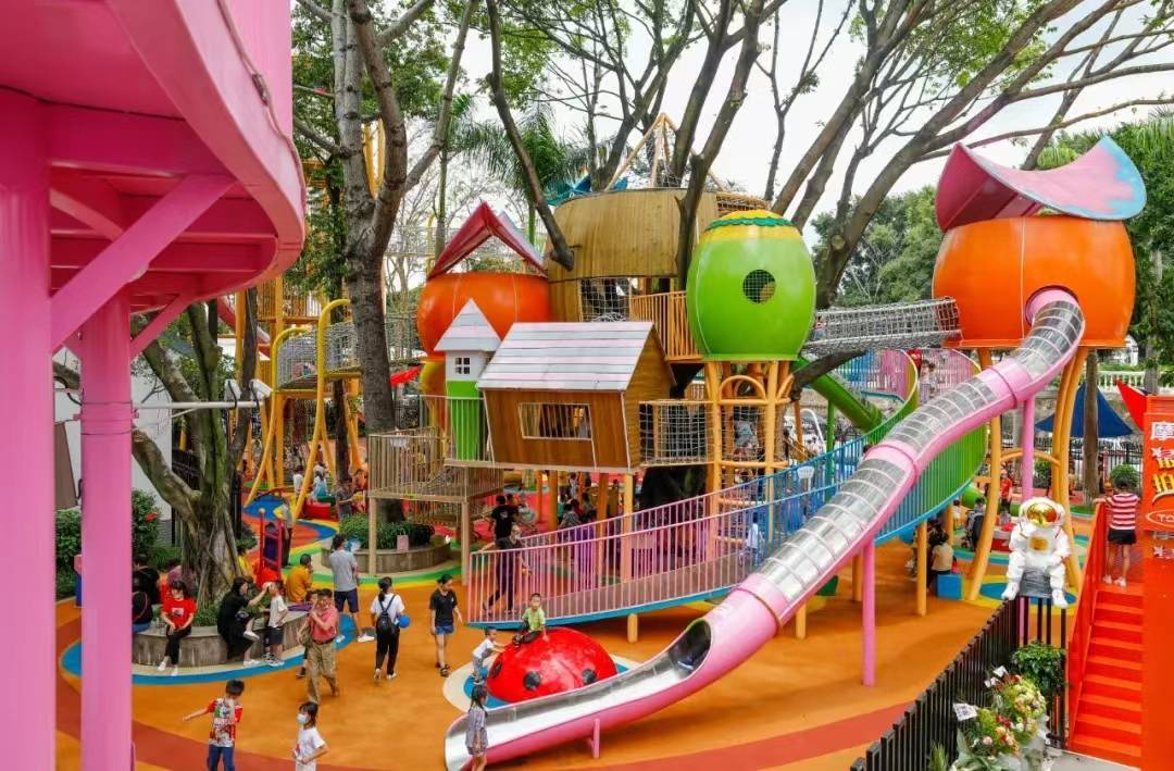 儿童户外活动空间的互动游乐设施设计原则_娱乐_环境_过程