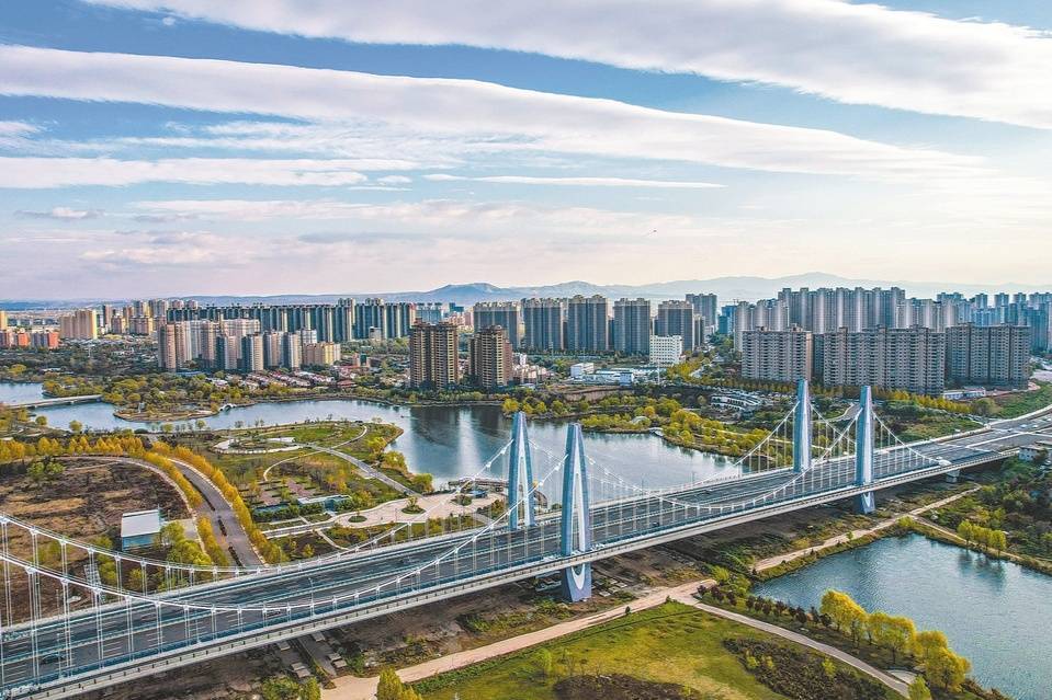 碧水蓝天入画来_临汾市_人居_环境