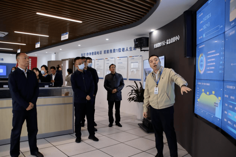 江苏省民政厅副厅长王小华,盐城市,盐南高新区相关领导陪同调研.