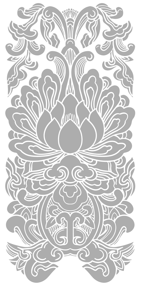 莲花与鱼剪纸象征"连年有余";如意云纹,从古至今将人们对于吉祥如意的