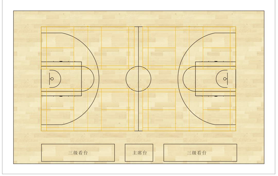 木地板平面图画法图片