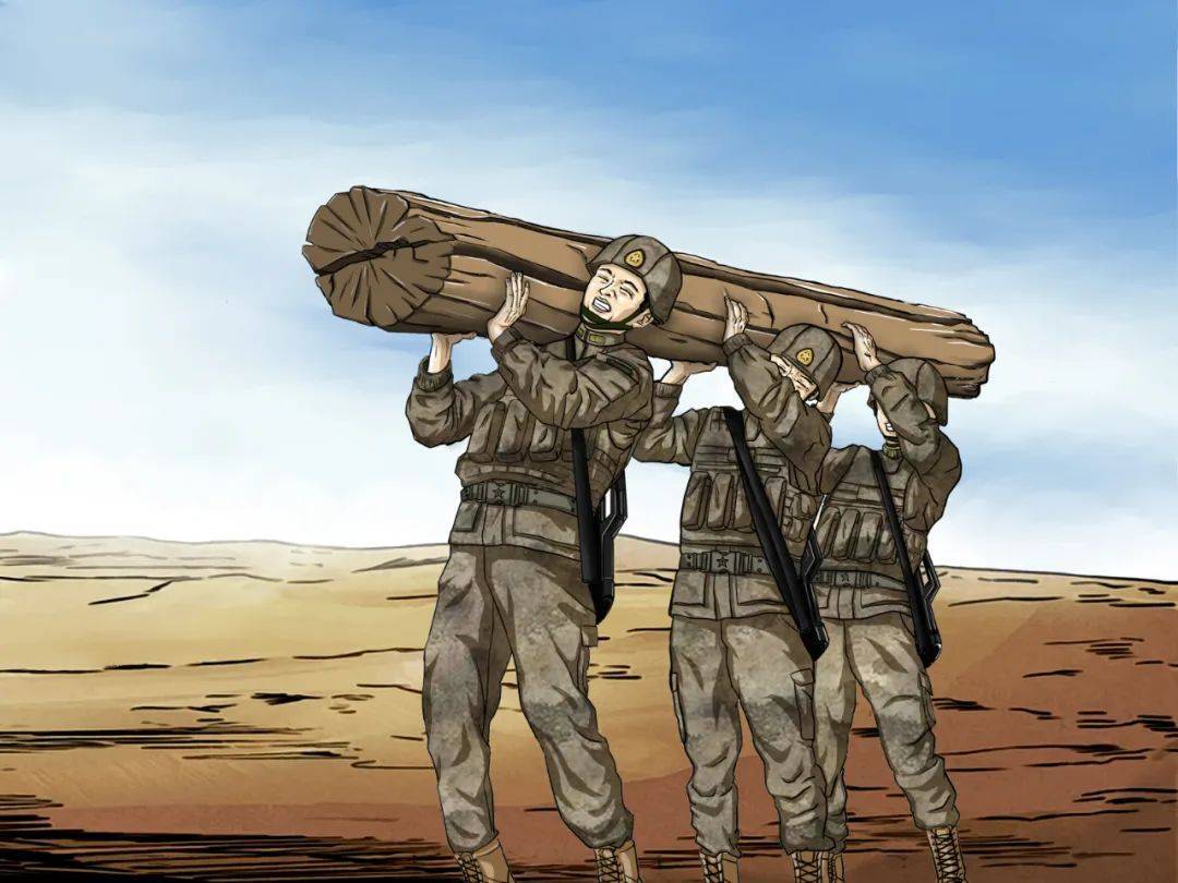 一组漫画直击"沙场炮兵"练兵现场_训练_战场_目标