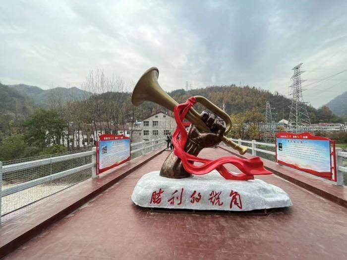 汉中市城固县红色小镇小河镇换新颜