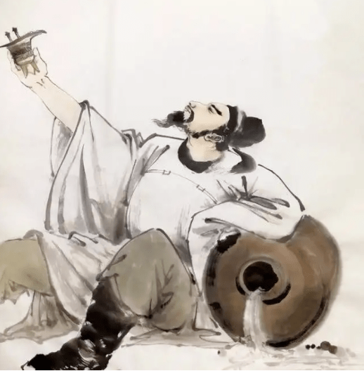 桂花洌香,饮葡萄美酒,风度翩翩,云游天下的诗人形象,除了李白和白居易