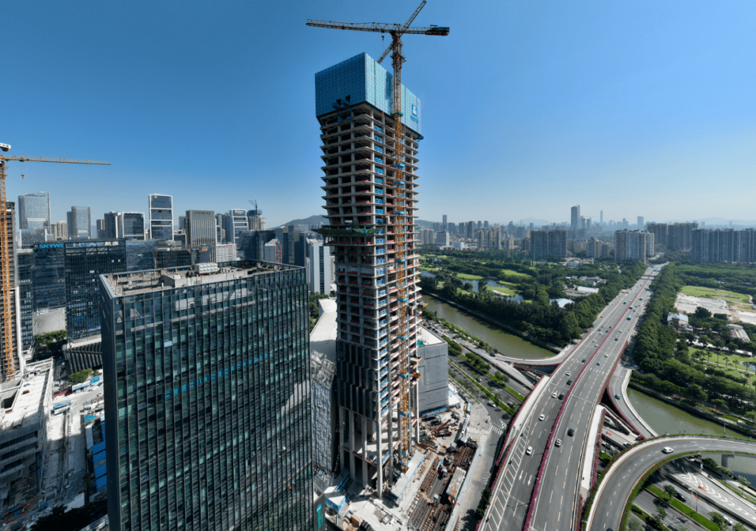 深圳金蝶云大厦封顶,200米高度打造区域新地标