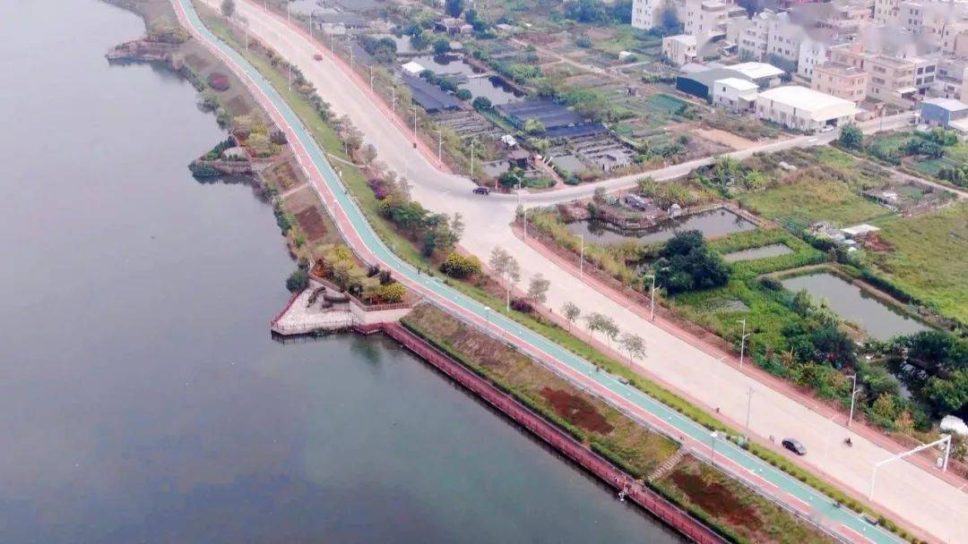 韩东新城防洪综合整治 一江两岸景观再提升