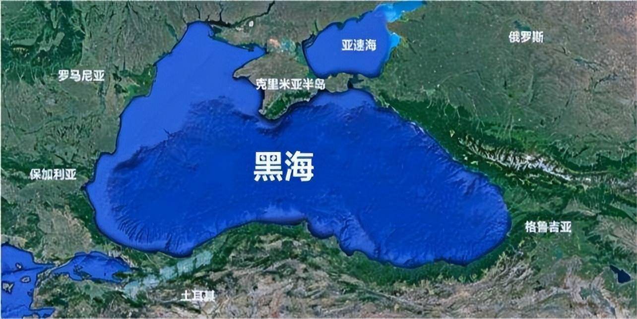 黑海和里海相通吗图片