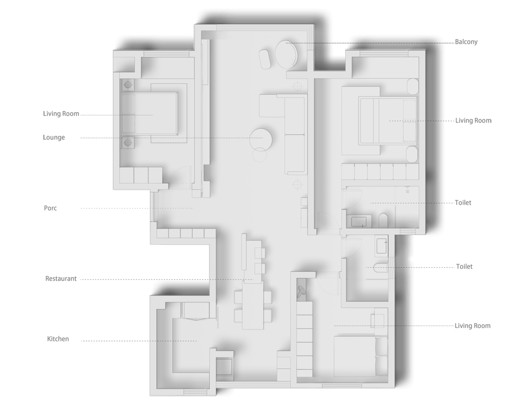DINZ德网 | 赤梁设计 · 层叠相生_The_space_空间