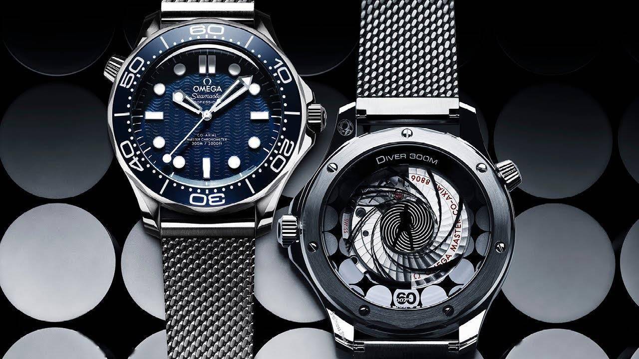 欧米茄推出两款“007”主题海马潜水300米腕表。