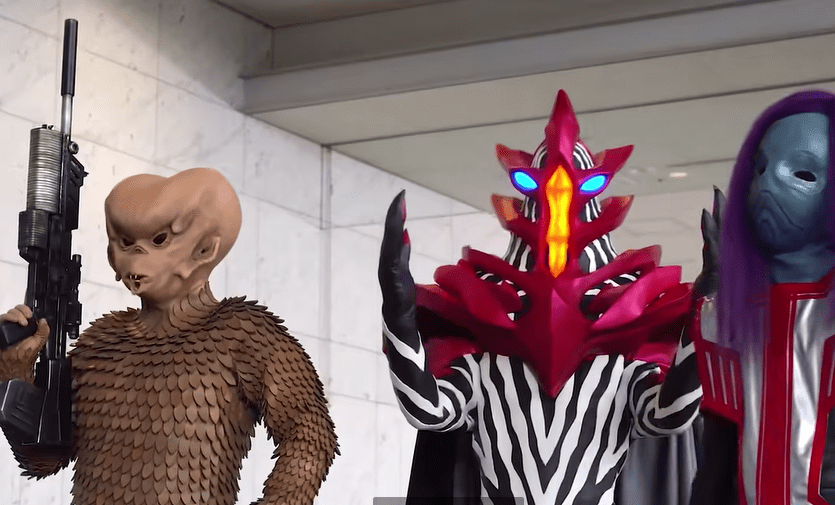 的预告情报中我们就任容易辨别出了有雷丘姆星人,宇宙帝王巴德星人,佩