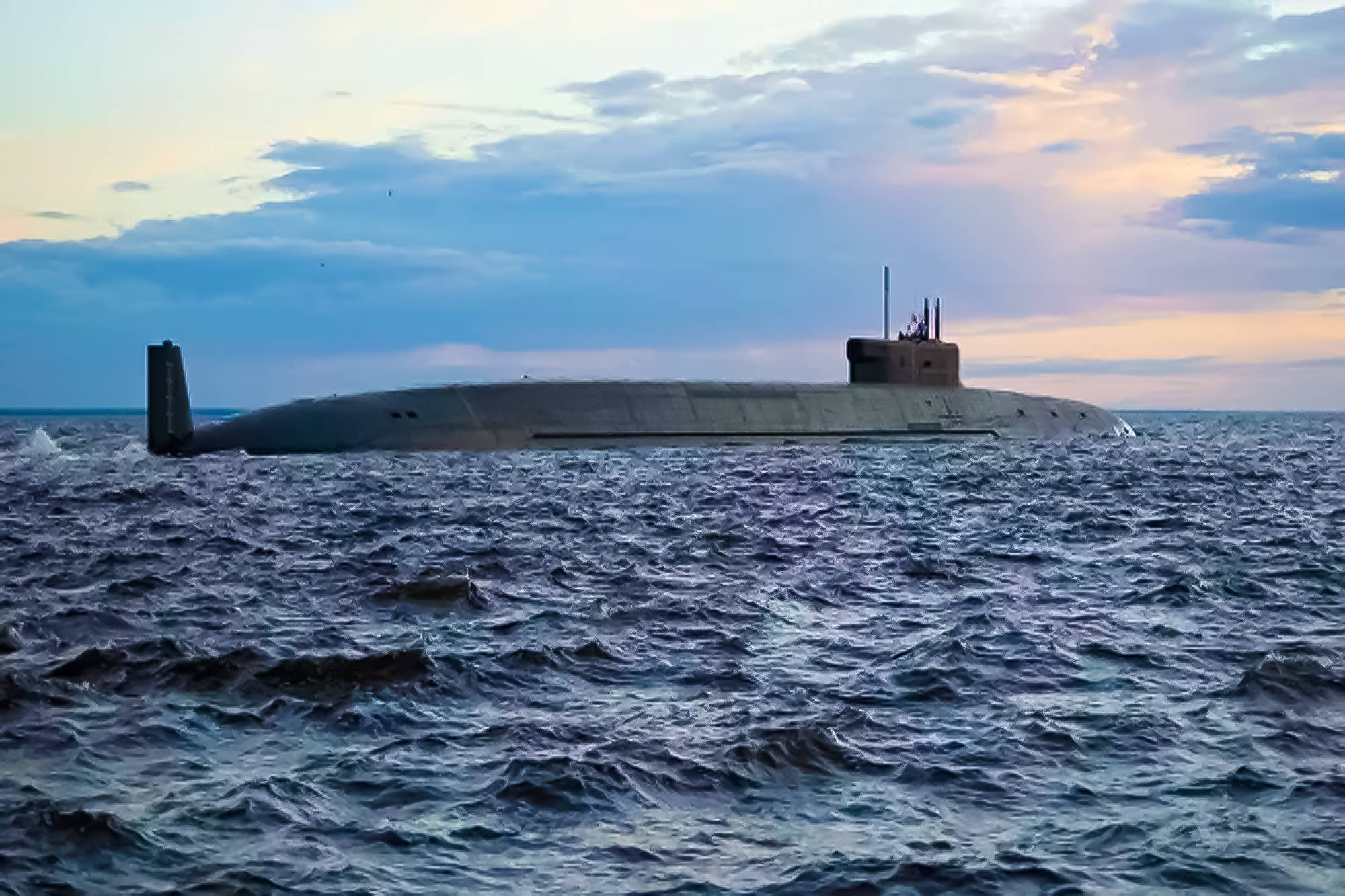 俄北风之神再次海试，能搭载RSM-56弹道导弹，静音效果突出！