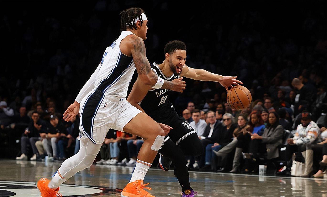 篮网逆转魔术迎两连胜,杜兰特45 7 5,欧文20分_命中_凯罗_哈里斯