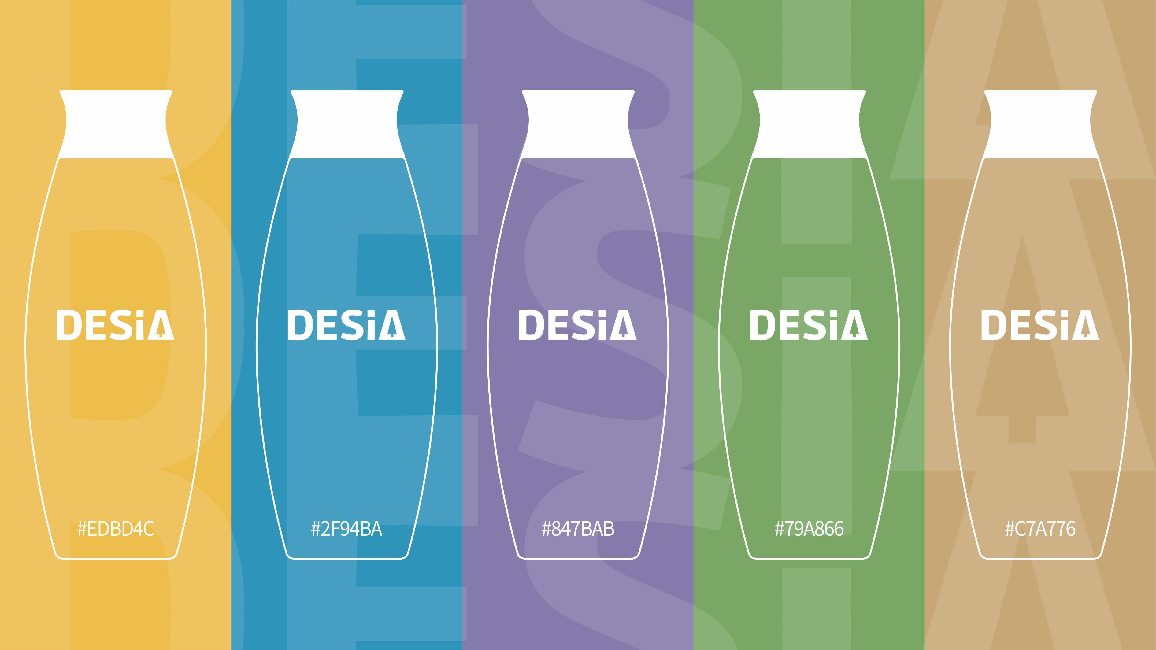 desia洗发水包装设计 | 简约 原创