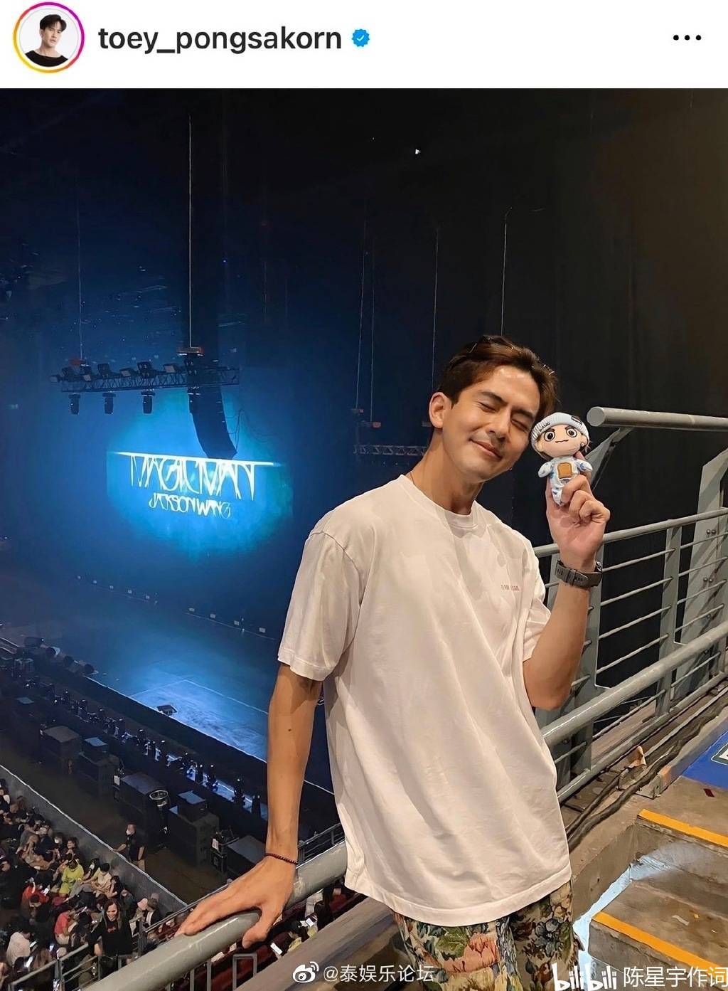 不仅众多泰剧明星golf pichaya,mookda,billkin,pp,jeab,tum,toey等等