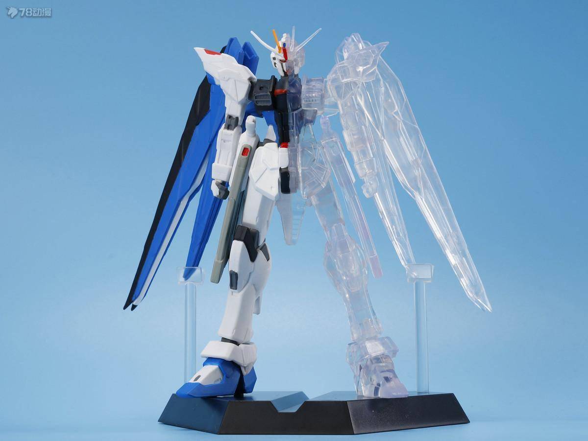 78官测:万代 景品 internal structure zgmf-x10a 自由高达半透明款