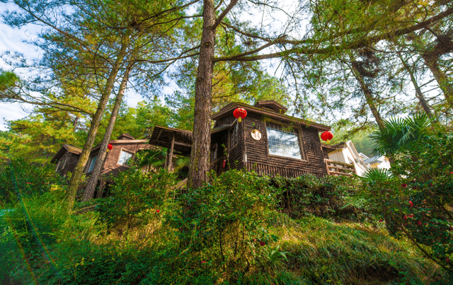 皖南川藏线上的"中式园林"—恩龙世界木屋村_景区_阳光_主题