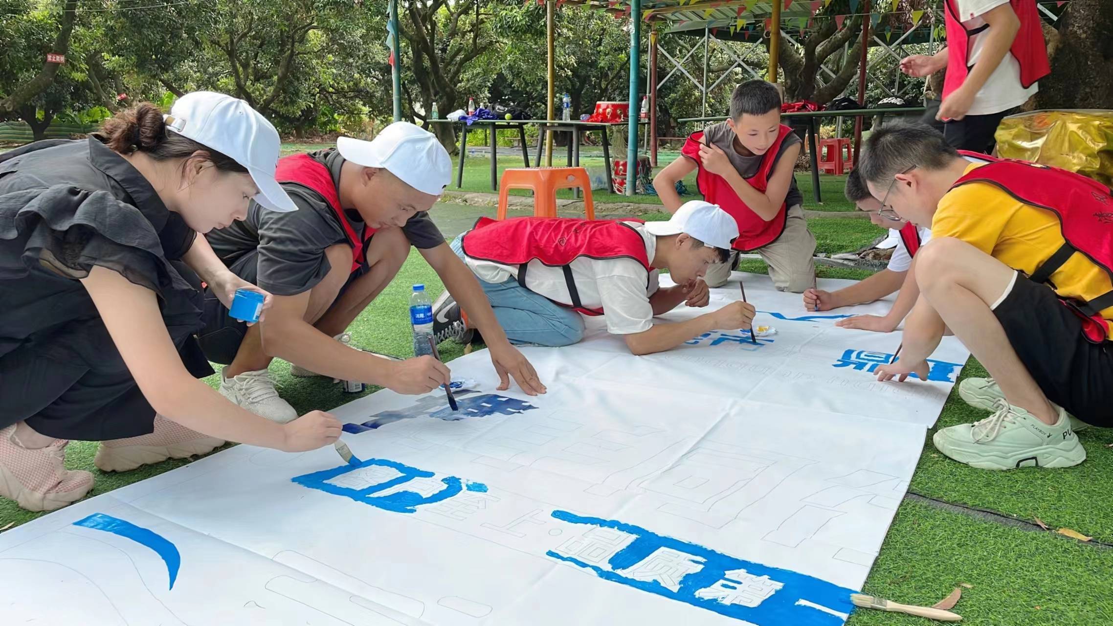 纳斯卡巨画 | 创意团建休闲团建_活动_团队_作品