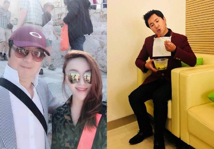 姐姐沈娜带父母欧洲游玩,沈腾跟爸爸简直长得一模一样_沈腾和_画面