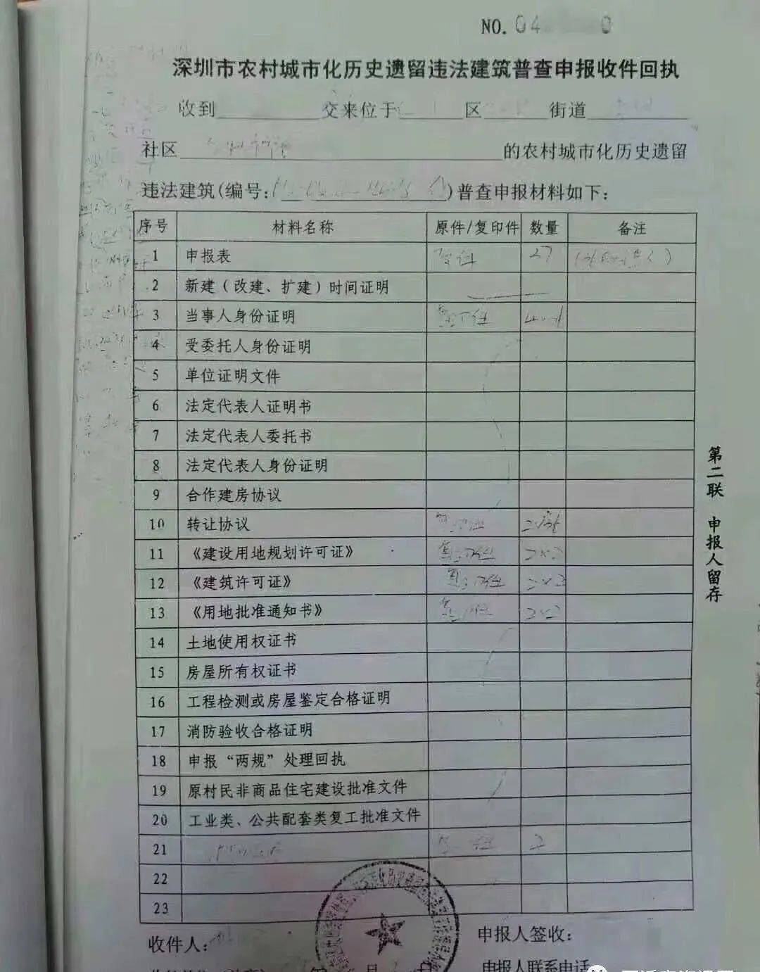 权证和回执单 来自搜狐网