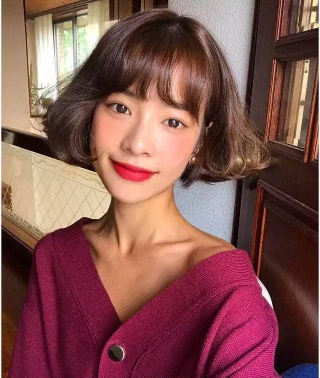 发型_女孩子_内扣