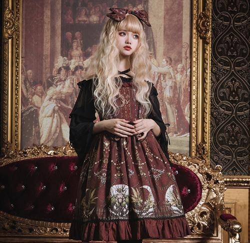 洛丽塔,实现女孩心中的"公主梦",活出最美的自己_图案_服装_设计