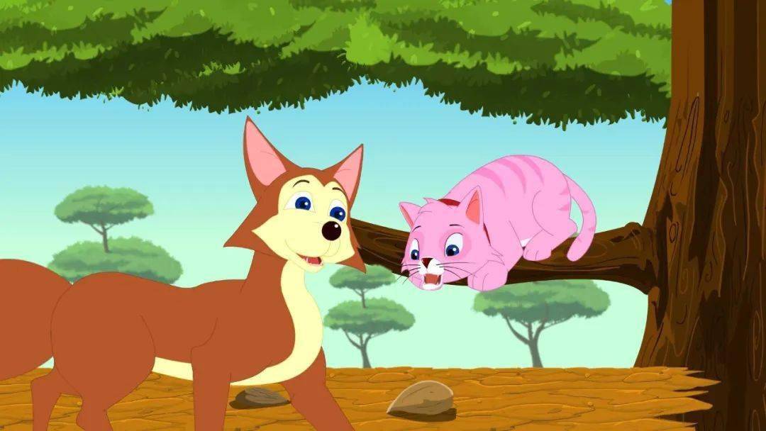 《伊索寓言》| 狐狸与猫 the fox and the cat_said_hes_方法