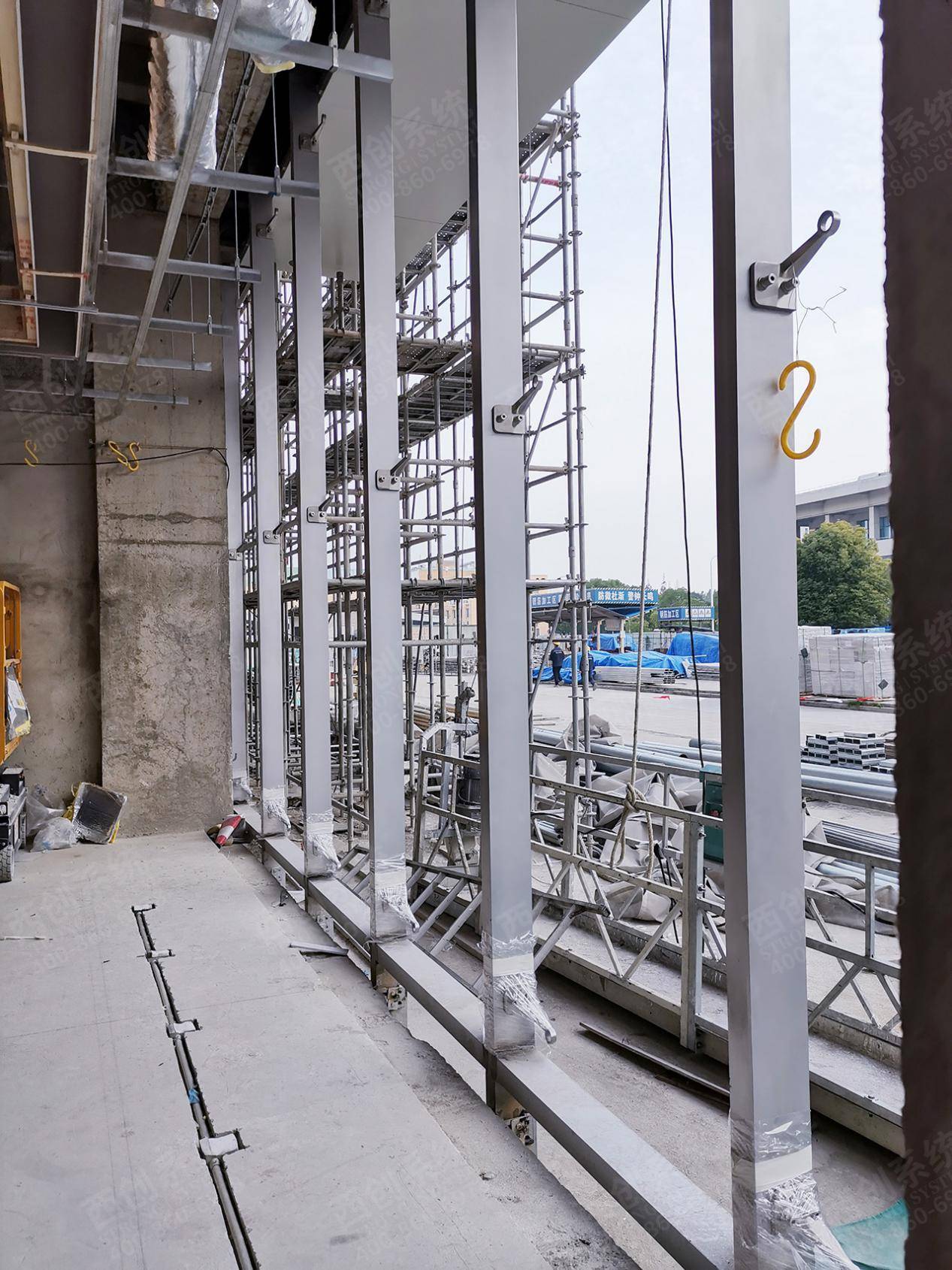 精制钢案例 | 巴斯夫项目精制钢型材点爪式幕墙应用【西创系统】_钢材