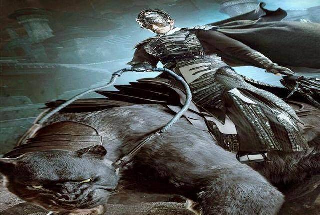 古天乐剧中三个坐骑,《封神》中这一匹浑身黝黑_黑豹_杨过_赤兔马