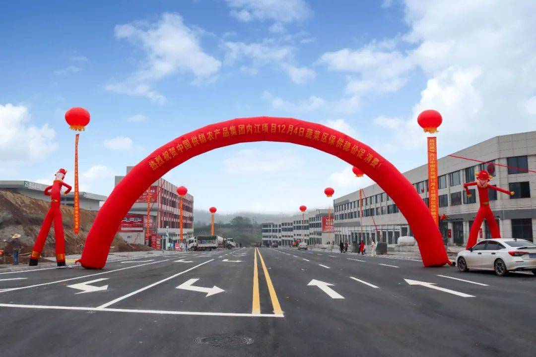 内江中国农批城蔬菜区试营业稳价保供促销费!