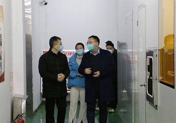 萍乡安源区副区长陈琪督导八一街重点企业疫情防控及复工复产工作