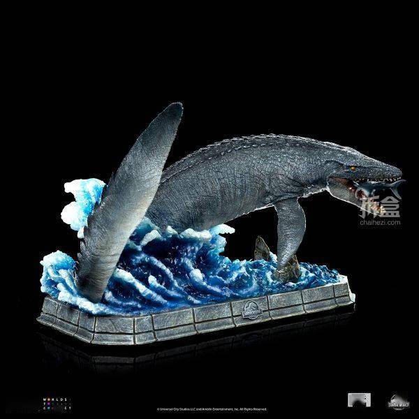 iron studios 侏罗纪世界 沧龙 1/10电影恐龙艺术雕像_产品_in_官方