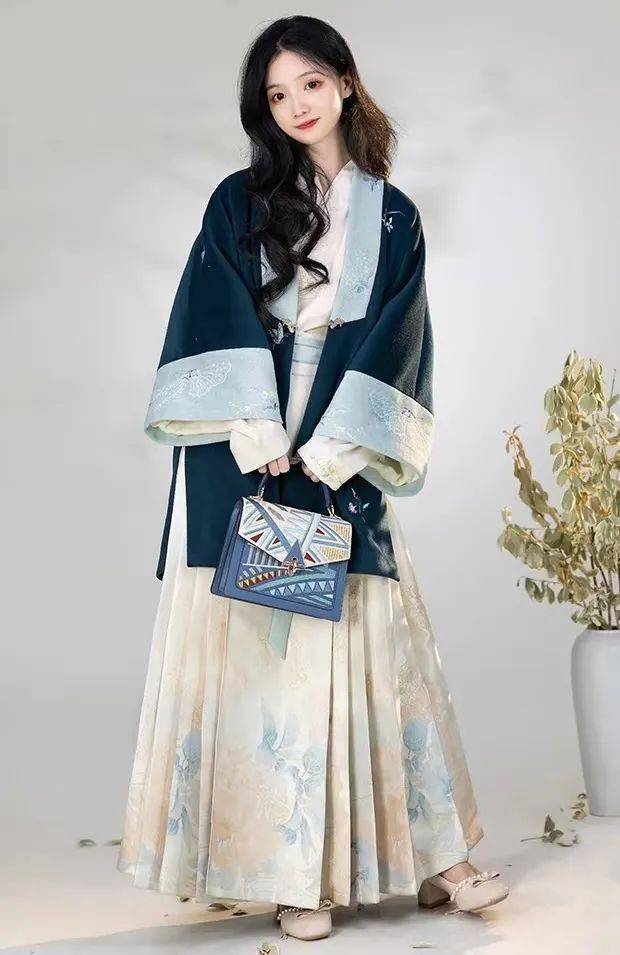 新人小贴士|让你认识日常通勤汉服_穿着_褙子_旋裙