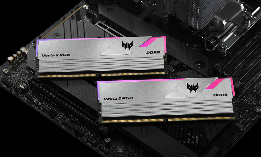 宏碁掠夺者ddr5 vesta ii 6800mhz内存开售_玩家_颗粒_性能