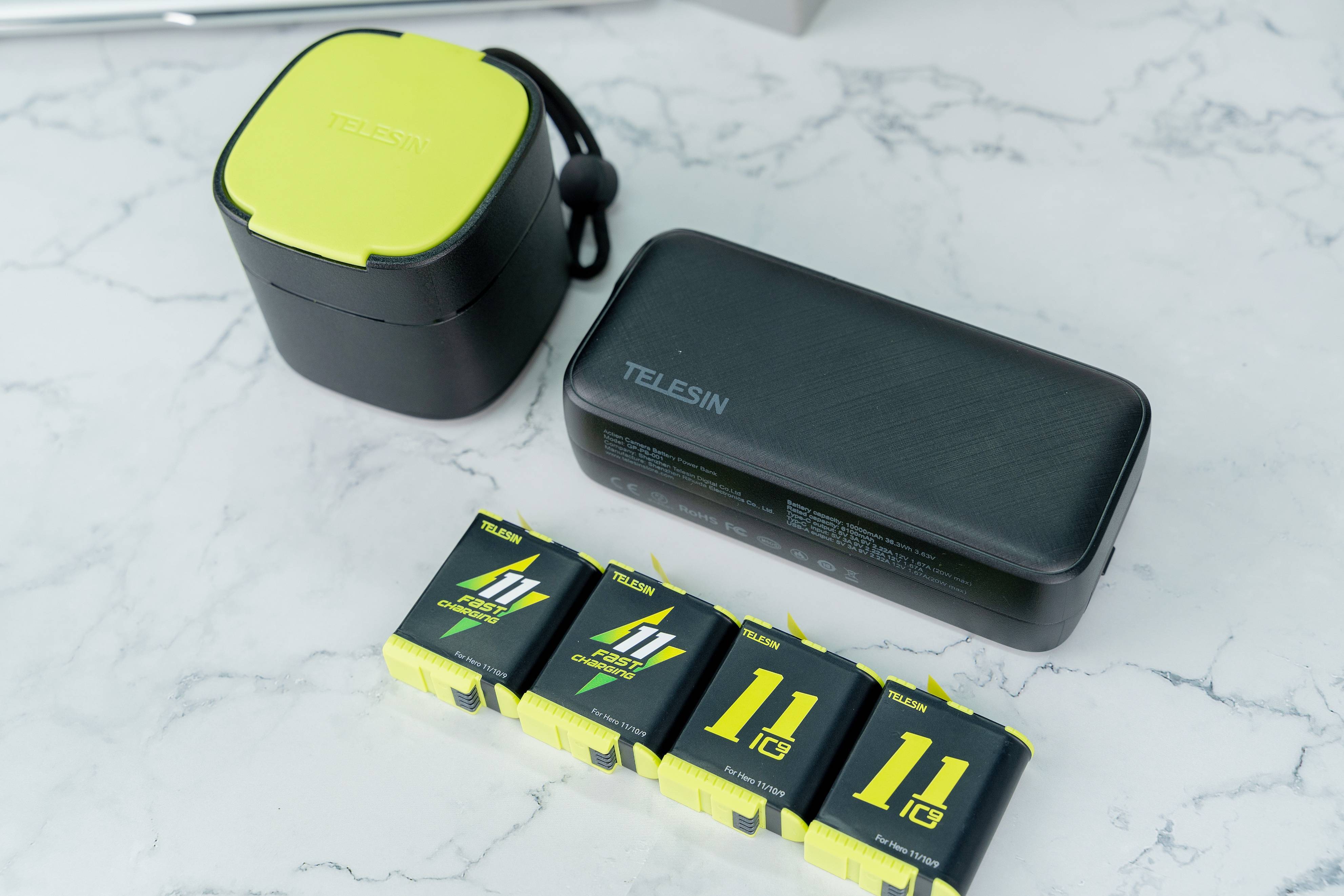 GoPro续航拯救者,泰迅长短途双电快充二人组,助你告别电量荒