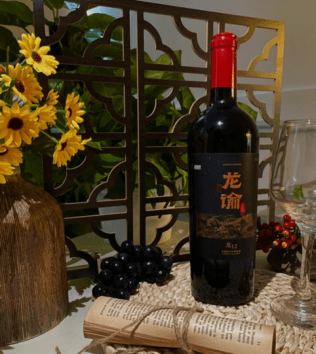 国产红酒天花板，宝藏干红葡萄酒礼盒—龙谕M8赤霞珠干红葡萄酒