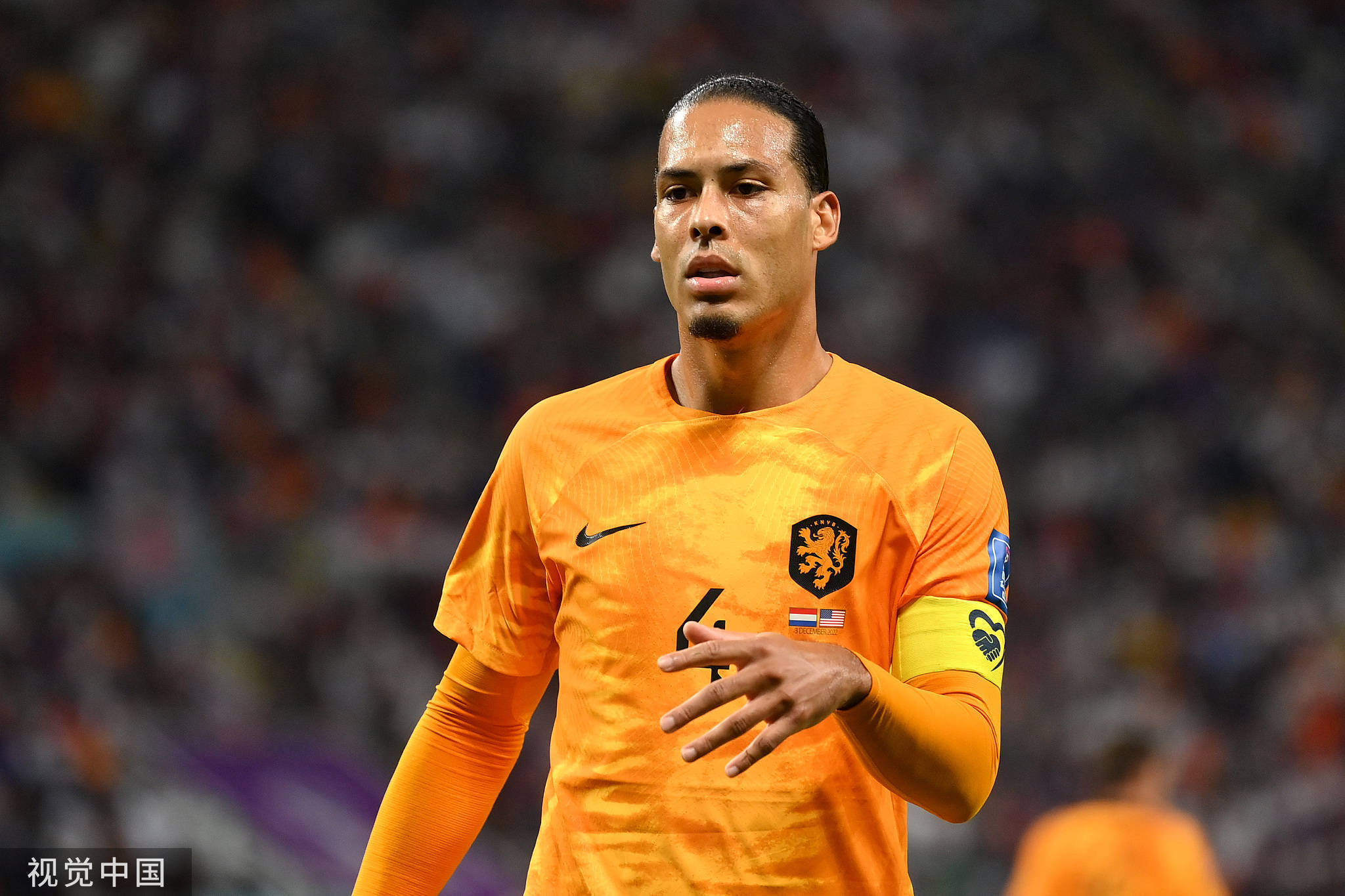 范迪克:我们会看死梅西 但不会忽视阿根廷其他人_比赛_荷兰_世界杯