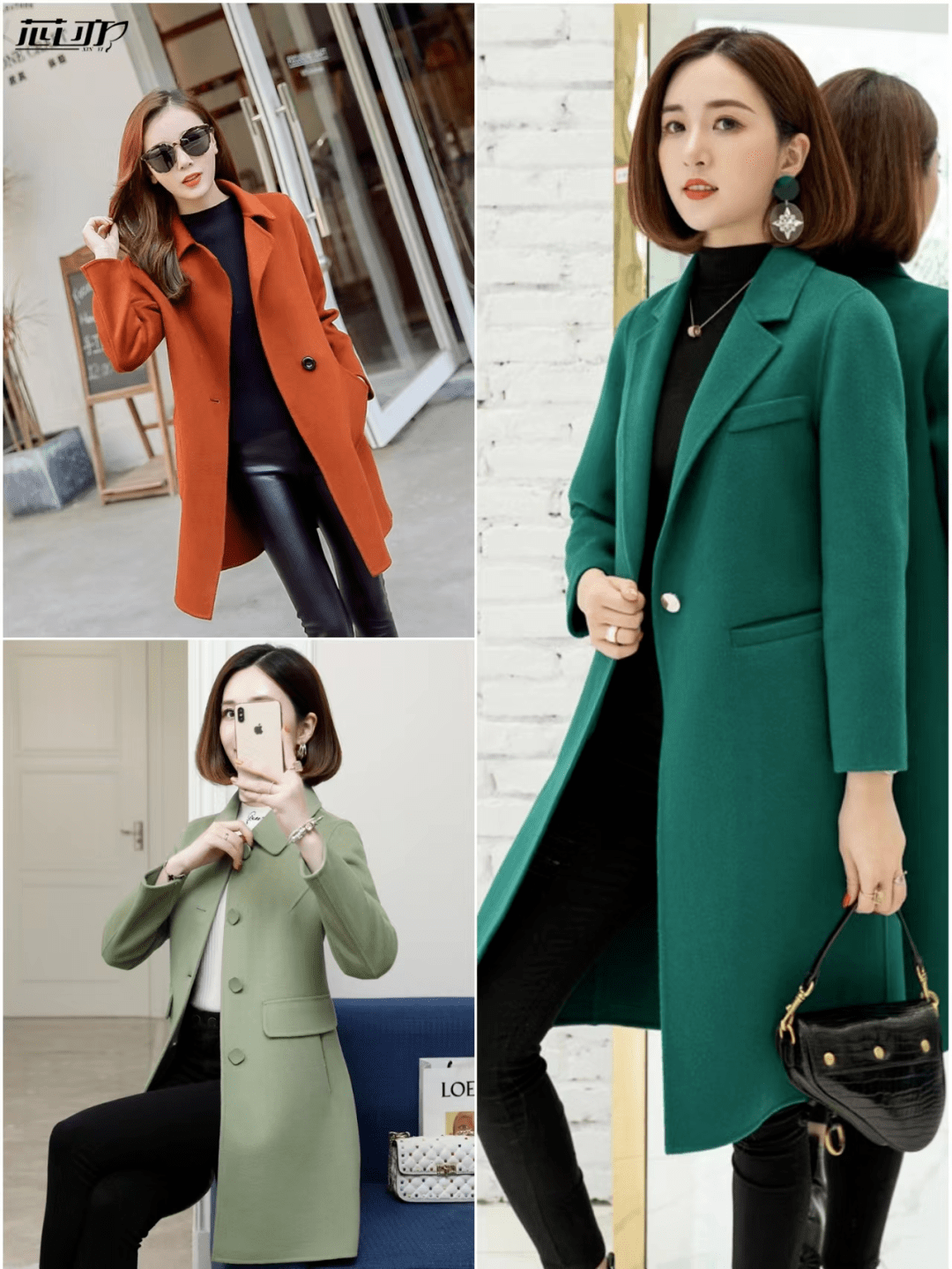 每天限量1000样,先到先得,送完为止国际品牌一韩丹尼皮草羊绒大衣工厂