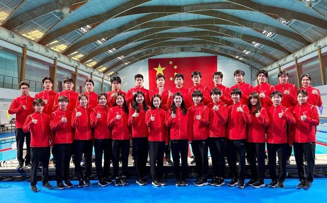 李冰洁,张一璠,张可今日随国家队出征墨尔本短池游泳世锦赛!