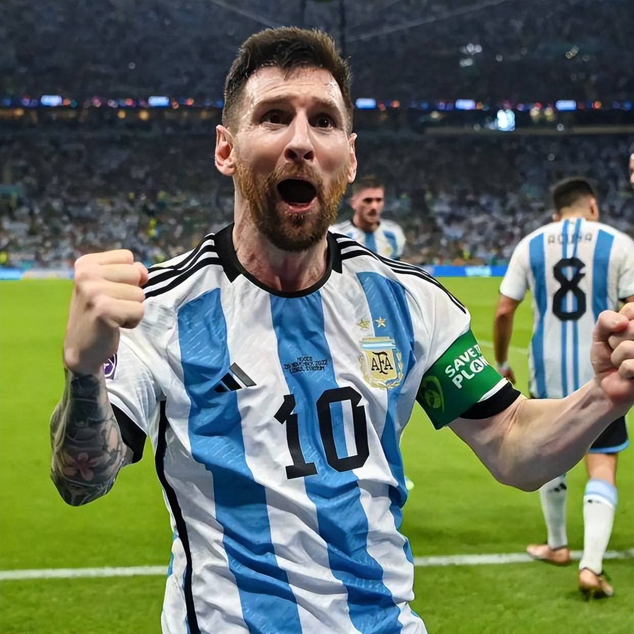 梅西2数据冠绝历史,多项评比前列,评分压姆巴佩一头_阿根廷_助攻_世界