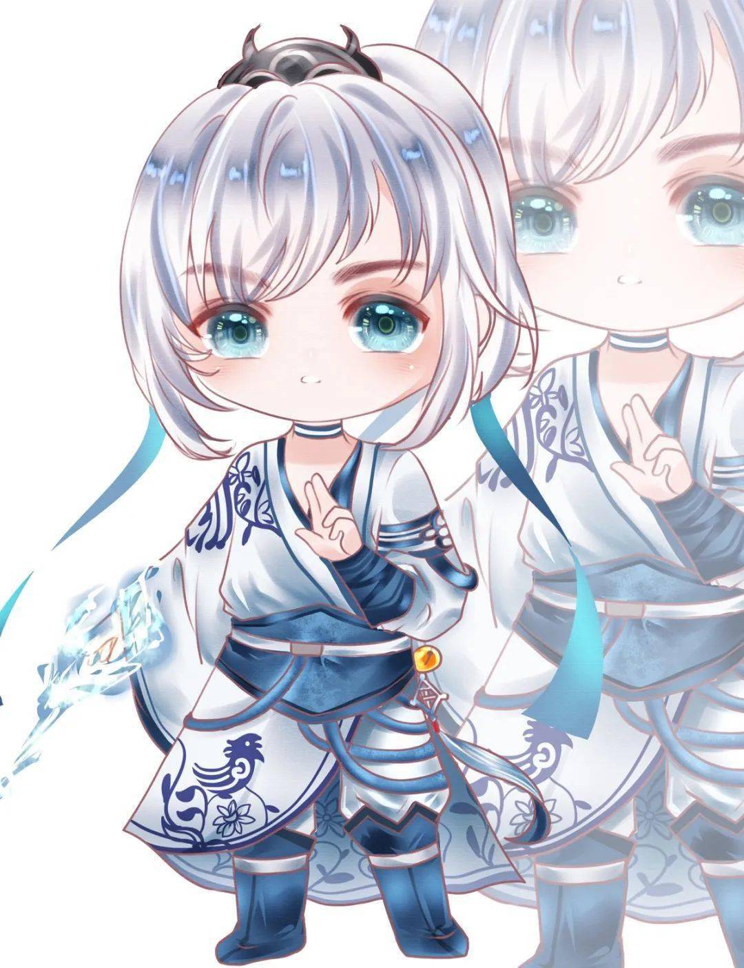 灵动可爱,潇洒飘逸……这样的黛染青花你有见过吗?_少侠_拜月_wifi