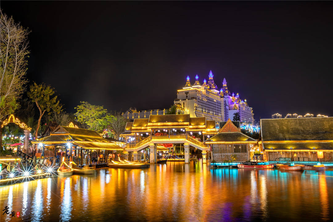 这里不是曼谷,这是西双版纳的星光夜市,数百小摊编制最美夜景_游客_大
