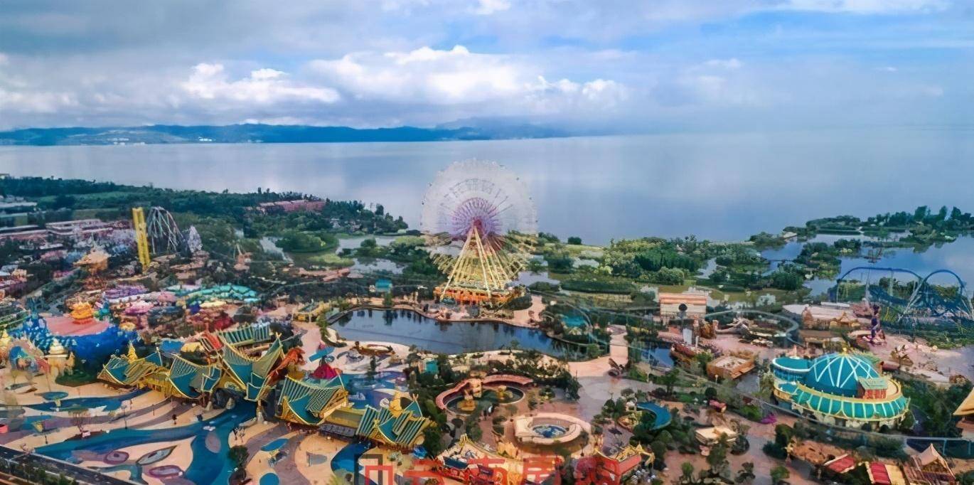 开业的七彩云南欢乐世界,古滇博物馆,古滇湿地公园,古滇大码头之外,古