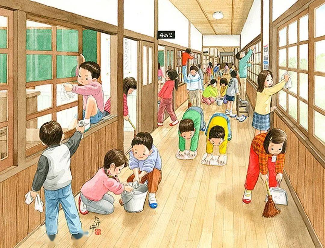 打打闹闹课间十分钟总很短暂▽那是自己学会的第一种乐器老师会统一教