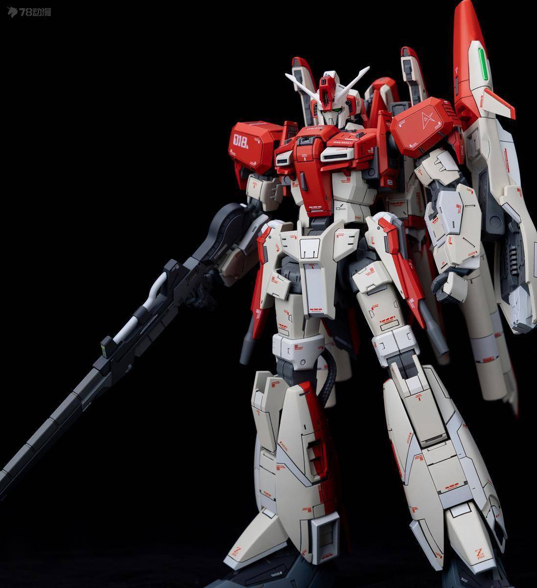 根大木秀gk作品 1/100 z plus a1阿姆罗专用机配色
