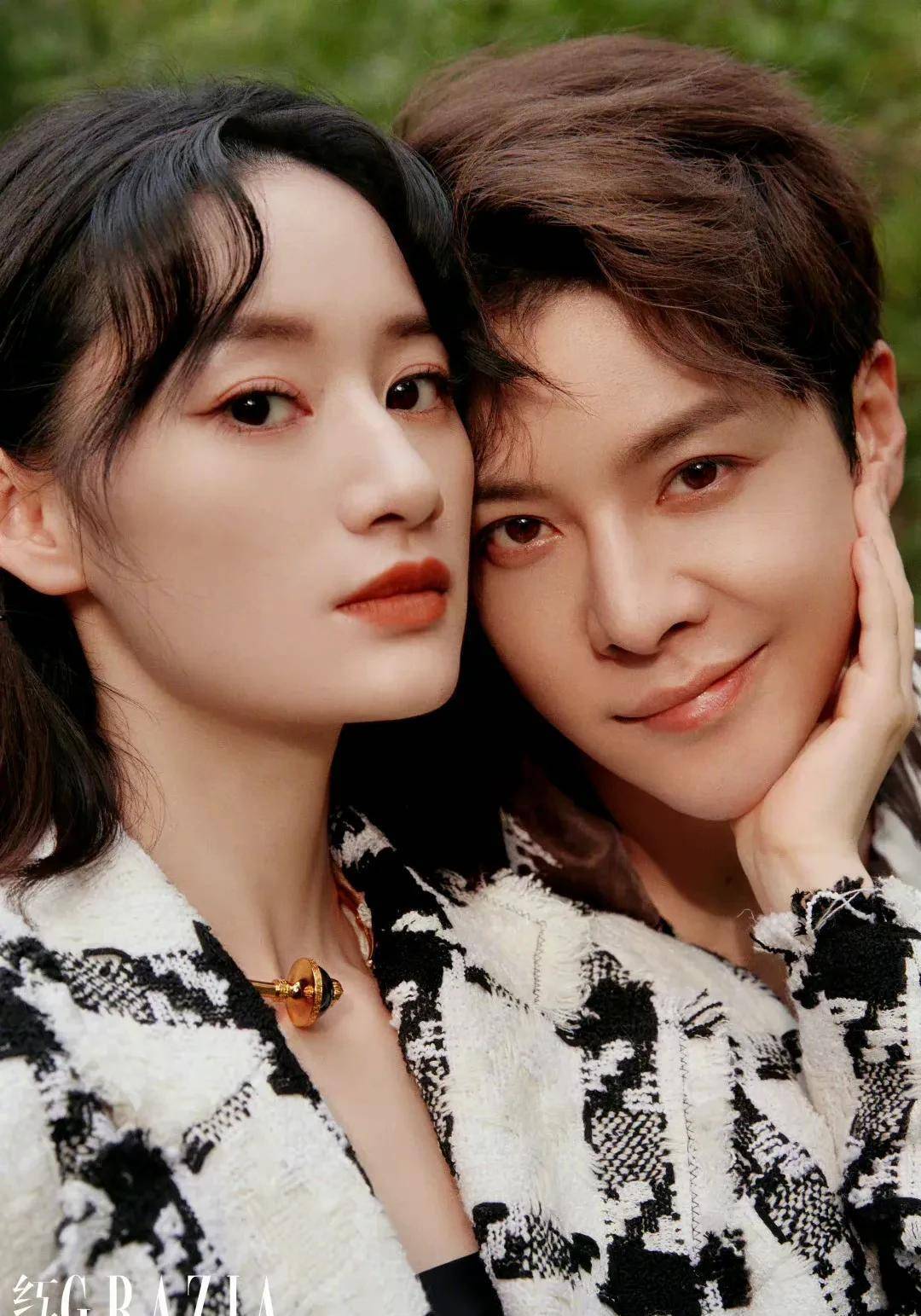 与男演员头贴头合影显亲密,曾因张继科抑郁受伤_因为_关系_徐海