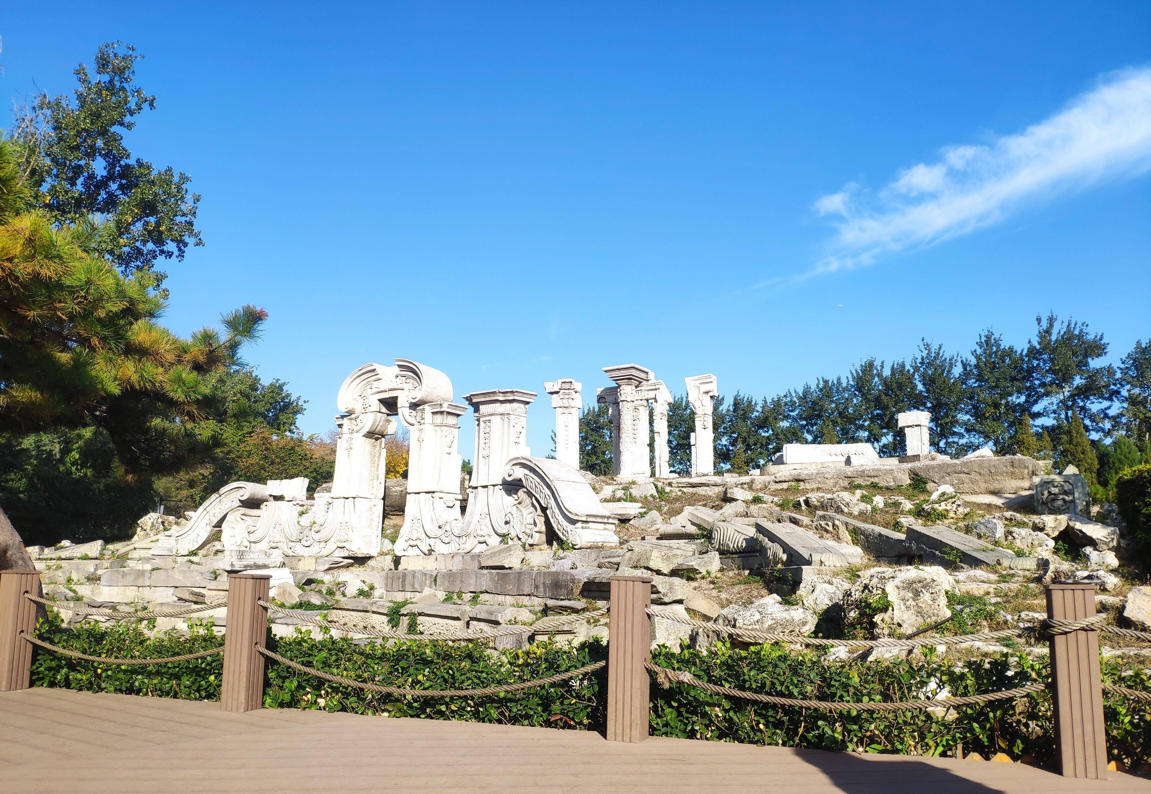 銘記歷史,今日免費參觀圓明園你知道嗎(附實拍美景)_園區_北京市_公園