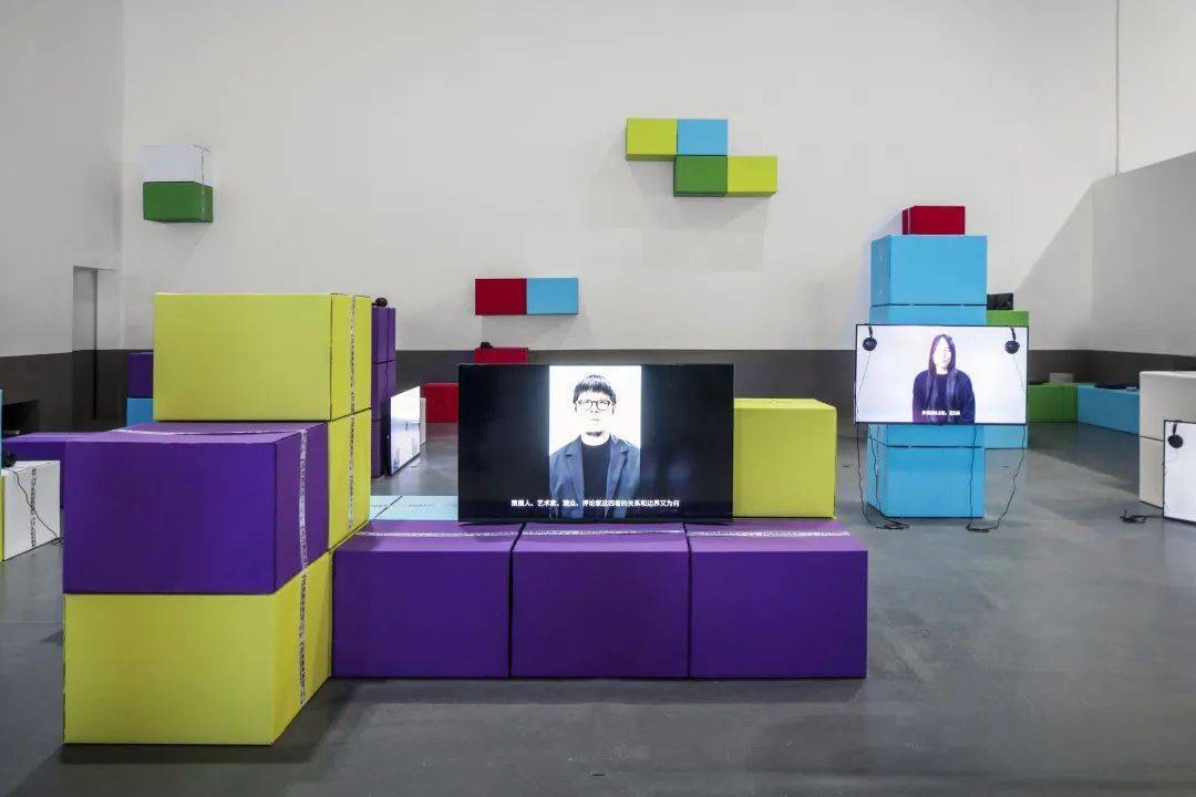 "青策计划2022 群策群力!"第四组"意图谬误"展览现场.