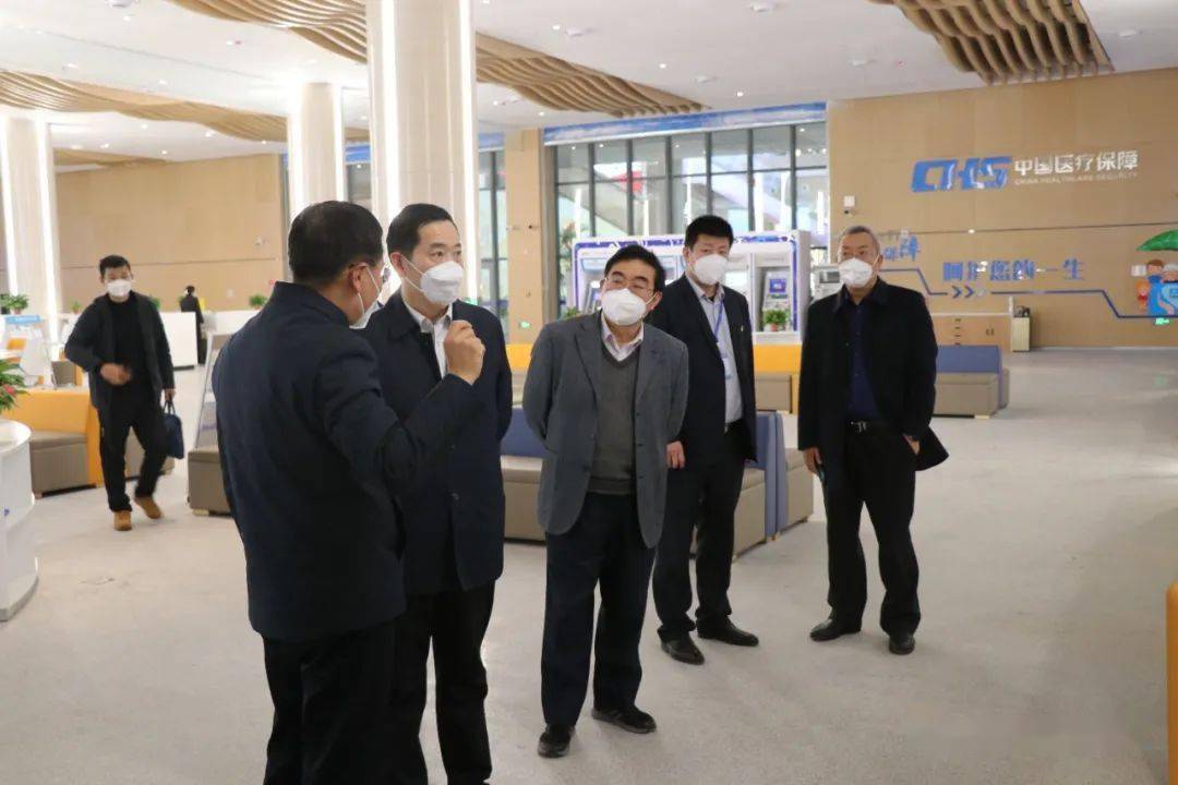 市医疗保障局党组书记,局长张洪岭到郯城县调研医疗保障标准化服务